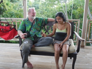 Ray and Deyanira - visionary who created Pura Jungla