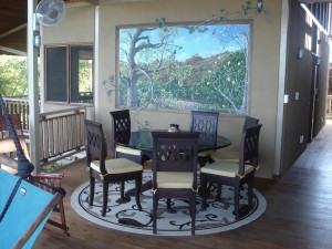 dining room mural