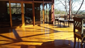 Master suite living/dining area is so peaceful!