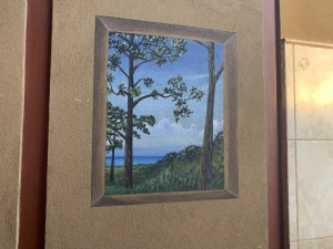 Bonus mural hidden in the house. Find it and get a discount on your next stay!